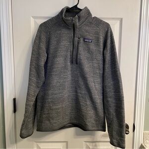 Patagonia Mens Gray quarter zip small
